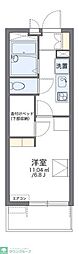レオパレスグリーンプラザ湘南 1Kの間取図画像