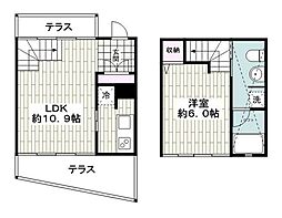 グランドソレーユ 1LDKの間取図画像