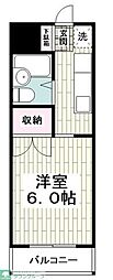 吉原ビル 1Kの間取図画像