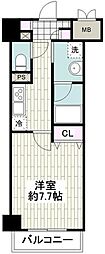 ブエナカーサ 1Kの間取図画像