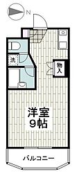 ジョリーファーム 1Kの間取図画像