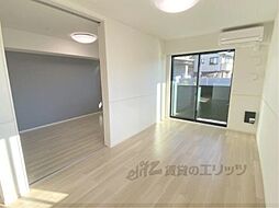 JR草津線 手原駅 徒歩4分の賃貸アパート 1階1LDKのリビング/ダイニング