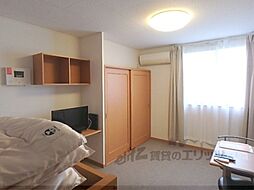 レオパレス比叡 206 2階1Kのリビング/ダイニング