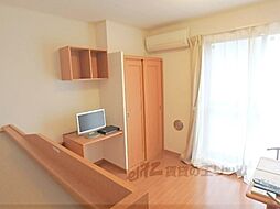 レオパレス浜大津 206 1階1Kのリビング/ダイニング