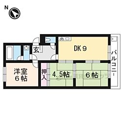 間取図画像 3DK
