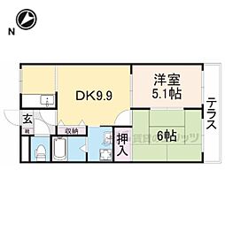 間取図画像 2DK