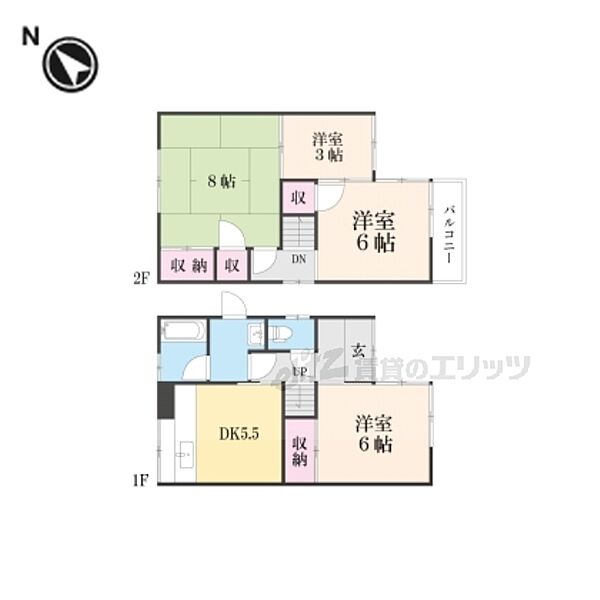 同じ建物の物件間取り写真 - ID:225004744536