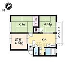 草津市東矢倉１丁目 2階建 築37年のイメージ