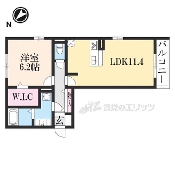 同じ建物の物件間取り写真 - ID:225005490541