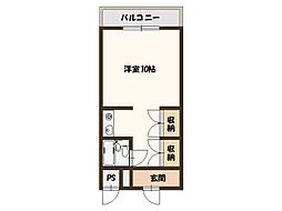 ユウパレス泉佐野中町 4階/406