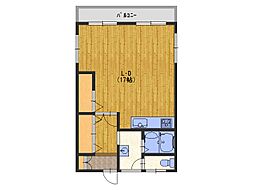 間取図画像 ワンルーム