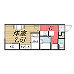 成田市三里塚 2階建 築21年のイメージ