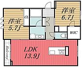 成田市飯仲 3階建 築3年のイメージ