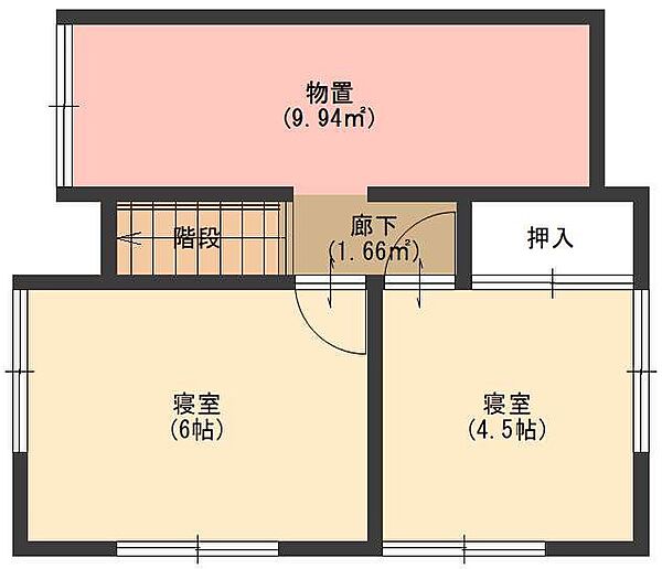 2階間取り図