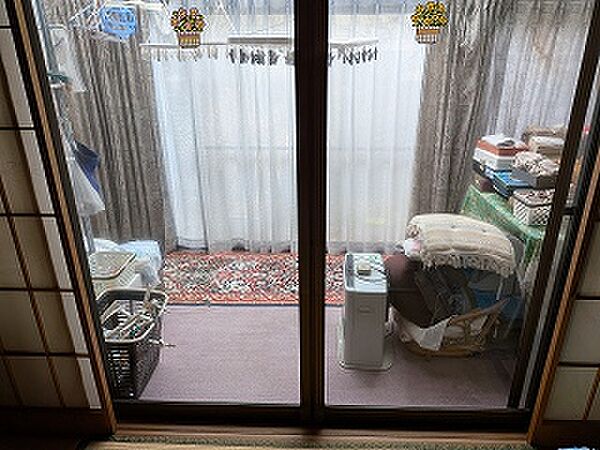 和室に隣接したサンルーム