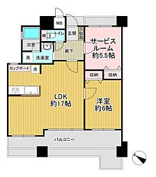 間取図画像 1SLDK