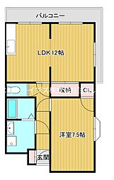 ハイツノボル（ハイツＮＯＢＯＲＵ） 4階