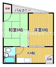 京阪本線 萱島駅 徒歩29分 4階/-