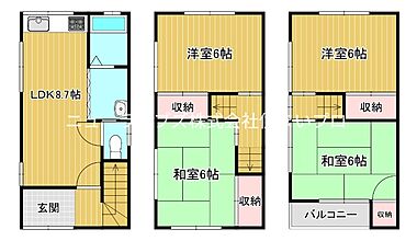 間取り：227104609243