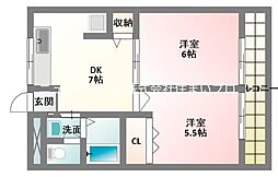 京阪本線 萱島駅 徒歩13分 2階/-