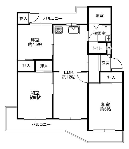 間取り：326000265093