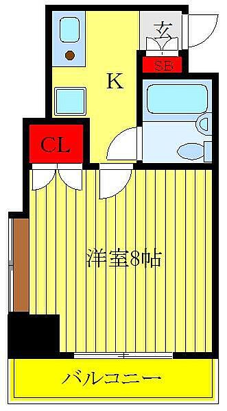 東京都北区中十条3丁目(賃貸マンション1K・1階・22.42㎡)の写真 その2