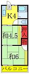 川口市芝塚原1丁目 2階建 築47年のイメージ