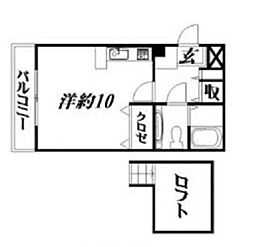 バス バス県営住宅下車 徒歩8分