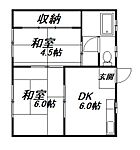 浜松市中央区瓜内町 2階建 築44年のイメージ