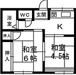 浜松市中央区上石田町 2階建 築36年のイメージ