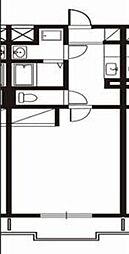 Raspini 1Kの間取図画像