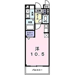 間取図画像 ワンルーム
