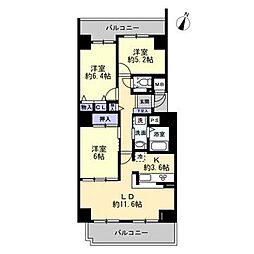 間取図画像 3LDK