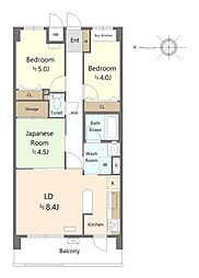 ルピナス瀬谷 3LDKの間取図画像