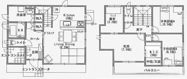 間取り：328000636446