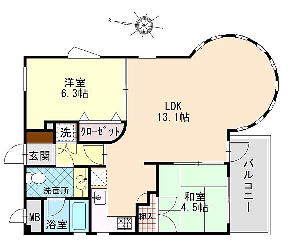 間取り：328000589516