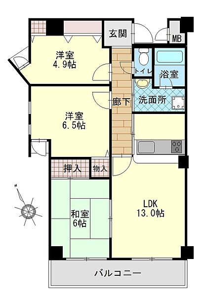 間取り：328000603460