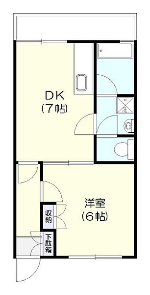 同じ建物の物件間取り写真 - ID:212040853598