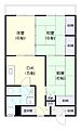 シルクコーポ3階3.6万円