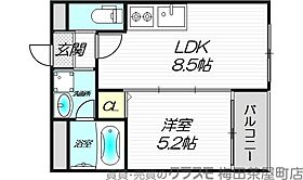 メゾン・オリビエ  ｜ 大阪府大阪市北区本庄東1丁目21-5（賃貸マンション1LDK・2階・32.00㎡） その2