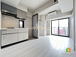 都営大江戸線 新御徒町駅 徒歩5分の賃貸マンション 6階1DKのリビング/ダイニング