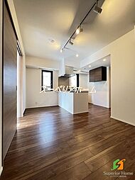 東京メトロ東西線 早稲田駅 徒歩2分の賃貸マンション 2階1LDKのリビング/ダイニング