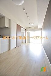 JR山手線 神田駅 徒歩1分の賃貸マンション 12階1LDKのリビング/ダイニング