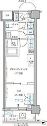 パークアクシス文京本郷 1DKの間取図画像