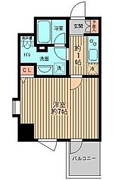 レガーロ御茶ノ水2 1Kの間取図画像