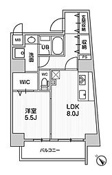 ROOTsHigashiNagasaki 1LDKの間取図画像