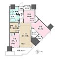 グランドシティタワー月島20階62.0万円