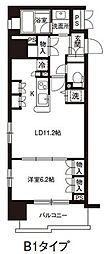 レジディア御茶ノ水 1LDKの間取図画像