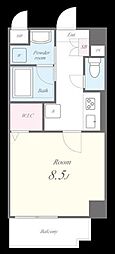 PLAINE 1Kの間取図画像