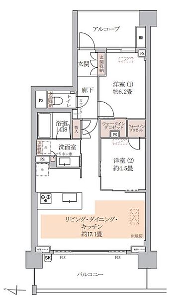 間取り：313004773325
